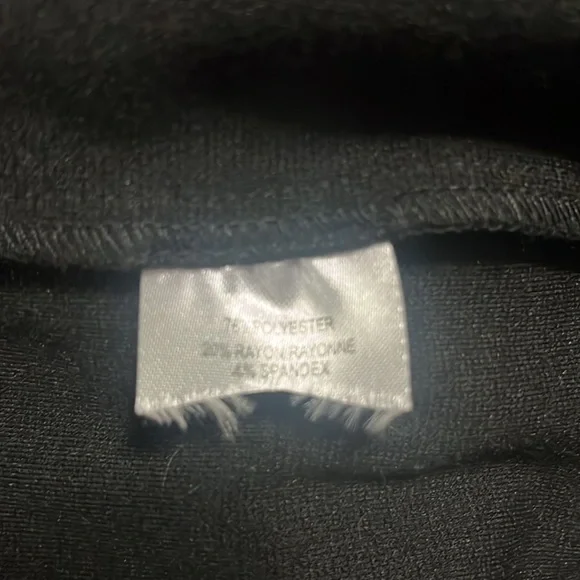 Saint Gil Paris Dress Sz L Ruffle Zipper Detail Feminine Cap Sleeves Sheath - Picture 8 of 8